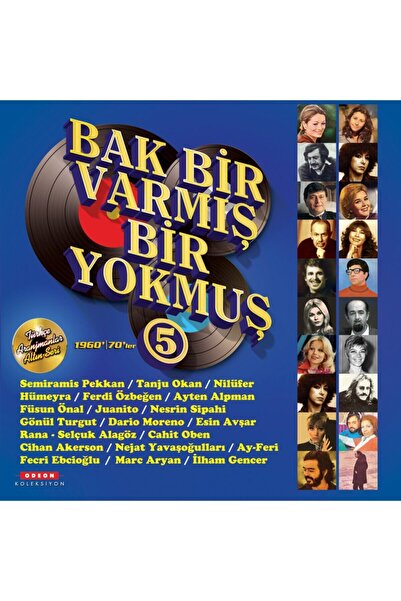 Ateş Müzik Bak Bir Varmış Bir Yokmuş / Lp