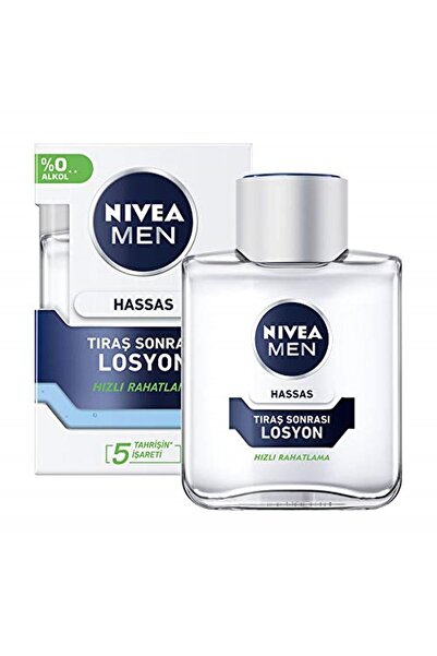 NIVEA Men Hassas Tıraş Sonrası Losyon 100 Ml, Hassas Ciltler, Alkolsüz Formül...