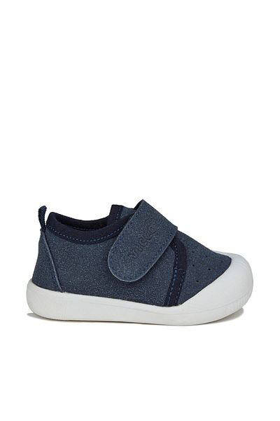 Vicco أزرق داكن - حذاء Anka Daily First Step Shoes21 باللون الرمادي الفاتح 950-e19k-224