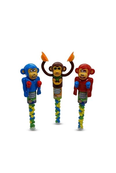 Unibon Funny Monkey Candy 3'lü Set