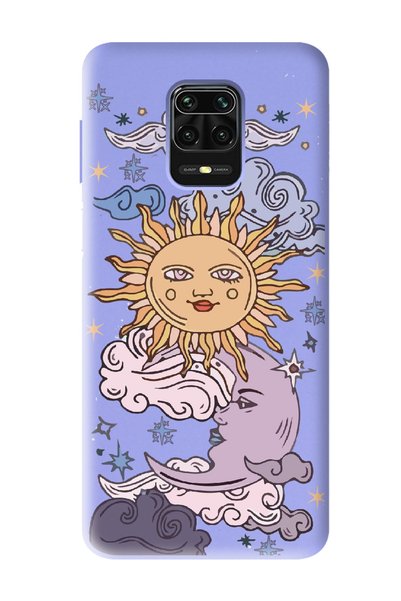 Spoyi Xiaomi Redmi Note 9 Pro - 9S Compatible Solar Retro Design Lilac Launch...