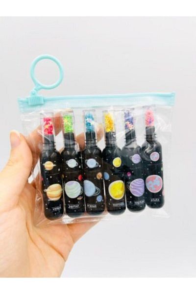 YEŞİL KIRTASİYE Planet Set of 6 Highlighters