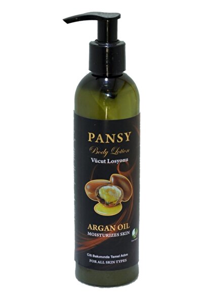 pansy لوشن الجسم بزيت الأرغان 250 مل
