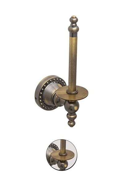 Maya Ottoman Antique Spare Paper Holder 100% Brass