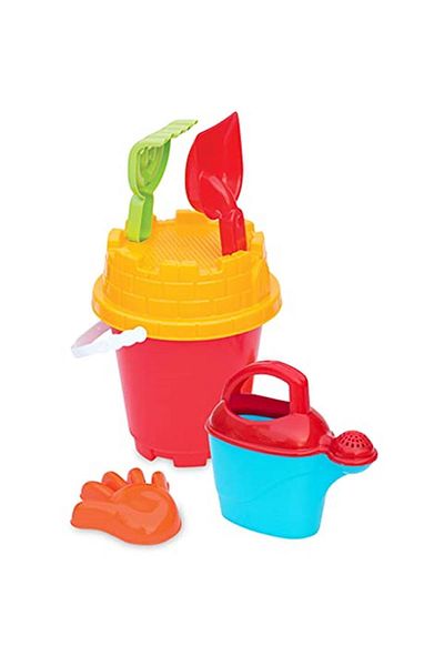 Dede Oyuncak Brand: 1421 Pictureless Medium Bucket Set, Multiple Colors Category: Sports Toys