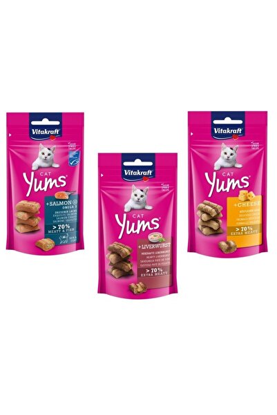 Vitakraft Yumuşak Kedi Ödülleri Karışık Set 3'lü