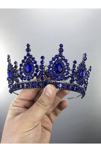 Hobigram Saks Blue Marie Henna και νυφικό στέμμα – Ειδικό σχέδιο, αξεσουάρ, ποιοτική παραγωγή, εντυπωσιακό στυλ