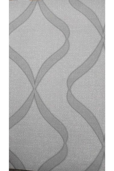 Golden Elips Desenli Gri Duvar Kağıdı(5m2)