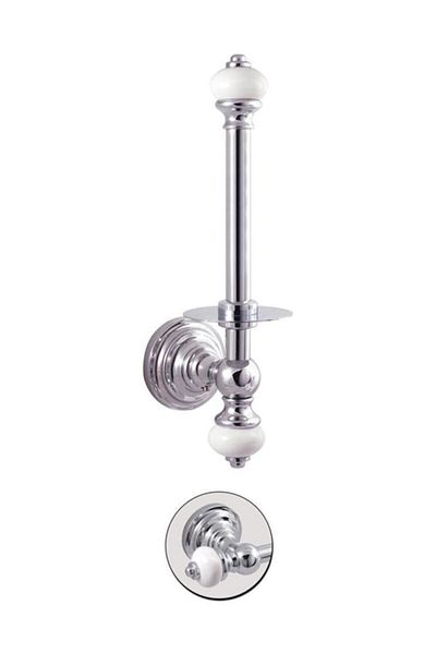 Maya Fantasia Chrome Spare Paper Holder 100% Brass