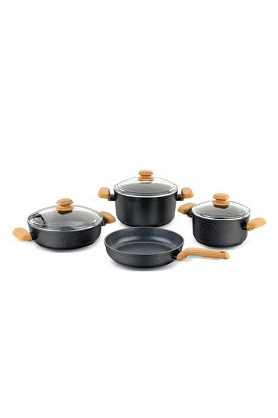 KORKMAZ A1249 Montana 7 Piece Cookware Set