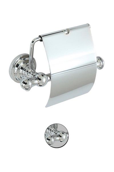 Maya Venezia Chrome Covered Paper Holder