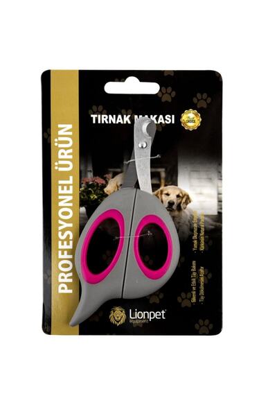 Lion Pet Kedi Köpek Tırnak Makası Çelik Uçlu Orta Boy