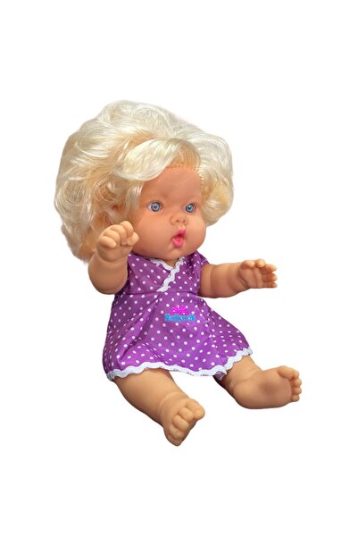 hediyecik Blonde Bebek Elbiseli 35 Cm