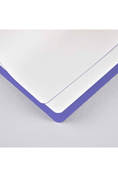 NUUNA Gray Dotted Bullet Journal Notebook Ideas (A5 PREMIUM PAPER - 256 PAGES)