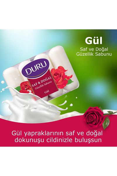 Duru PURE&NATURAL 4*70 280 GR ROSE