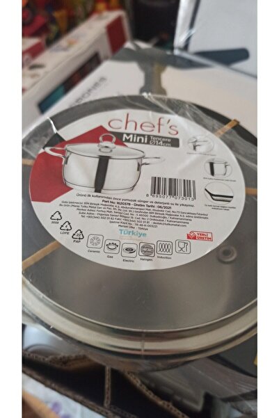 Chef's Mini Çelik Tencere 14 Cm