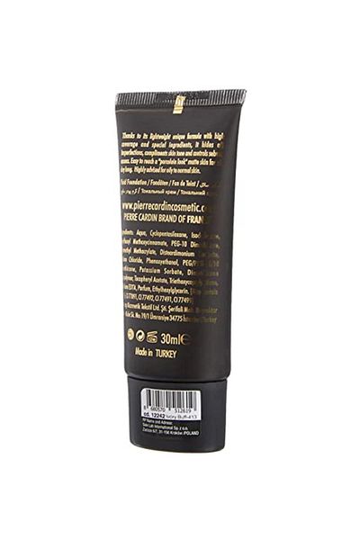 Pierre Cardin Brand: Truly Matte Foundation Ivory Buff Category: Foundation