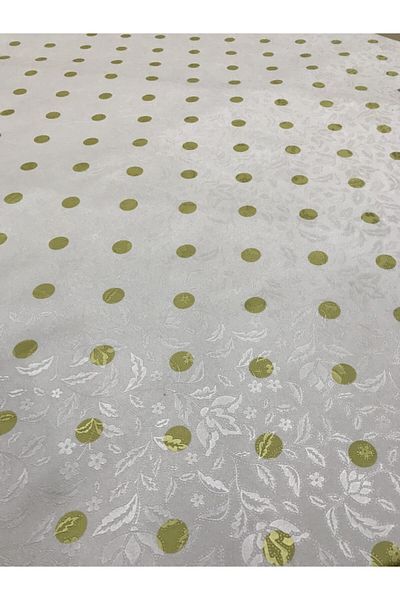 yukselhalimefrusat Oilcloth Lined Table Cloth Round 140 cm Diameter