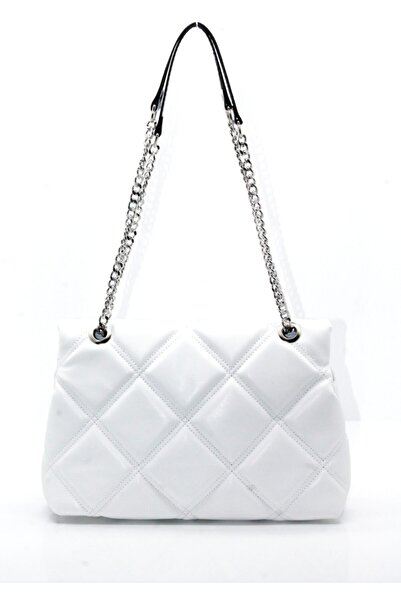 Gülistan Çanta Geantă de damă, matlasată, brodata, cu accesorii argintii