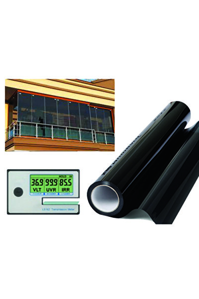 PROKA CAM FİLMLERİ Amerikan Çizilmez Cam Filmi Siyah - En Koyu Ton -90 Cm X 6mt