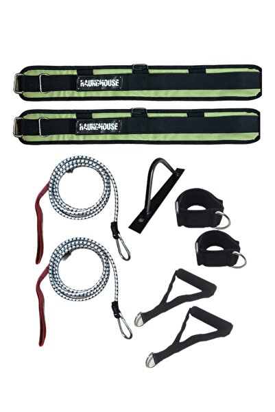 Genel Markalar Belden Çift Kişi Bağlamalı Antrenman Güç Lastiği Seti 2 Kemer ...