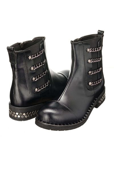 İriadam 41,42,43,44 M.f1351 Black Warm Lining Large Size Women's Boots