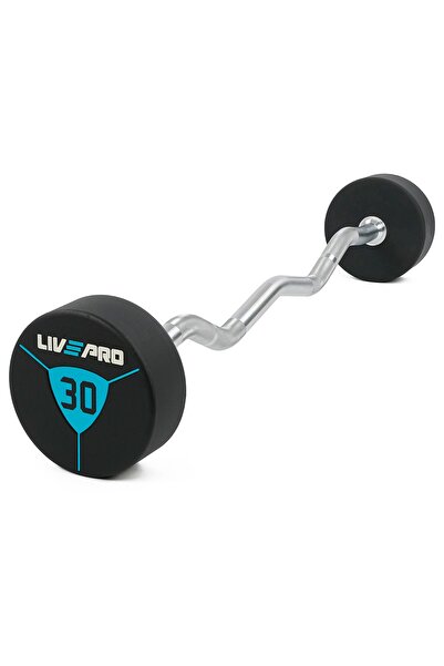 LIVEPRO 30kg Poliüretan Z Barbell