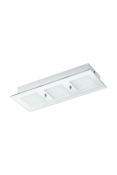 Eglo 32452 Pallante Chrome Colored Steel Wall - Ip20 Led Max: 10.8W Width: Indoor Lamp