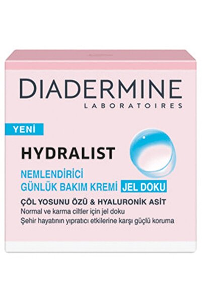Diadermine Hydralist Nemlendirici Günlük Bakım Kremi Jel Doku 50ml