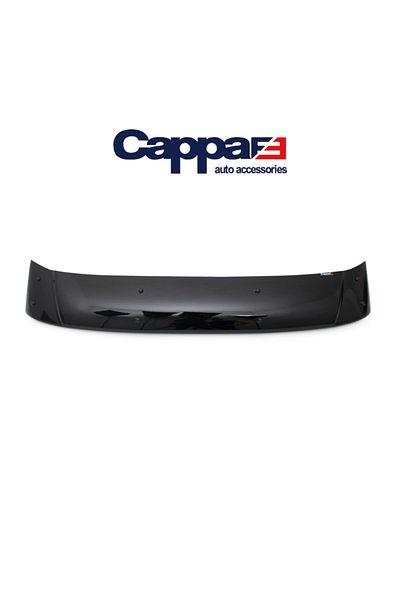Cappafe Ford Transit Piano Black Visor Sunshade - Acrylic Terek 2006-2013