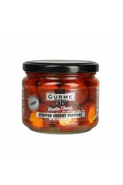 Gurme212 Ricotto Peynir Dolgulu Kiraz Biber 300 gr