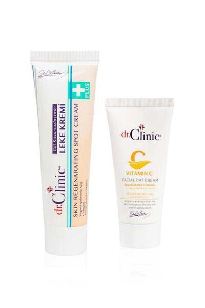Dr. Clinic Cilt Kusursuzlaştırıcı Leke Kremi + Vitamin C Cilt Bakım Kremi