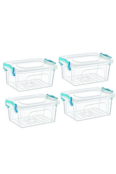 Homesea Rectangular Storage Container (3.5 Lt) Set of 4