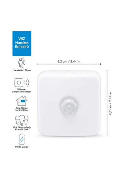 Wiz Wi-fi Hareket Sensörü pil Dahildir