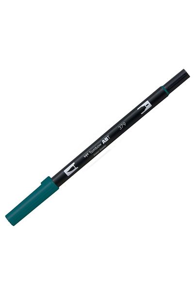 Tombow Ab-t Dual Brush Pen Graphic Pen Jade Green 379