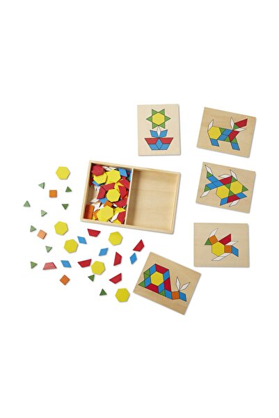 Melissa & Doug Ahşap Gelişmiş Şekil Bulmaca