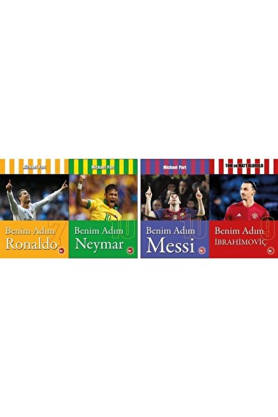 Beyaz Balina Yayınları Benim Adım Ronaldo / Benim Adım Neymar / Benim Adım Me...