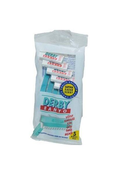 Derby Bathroom 5-Piece Bag Shaving Razor