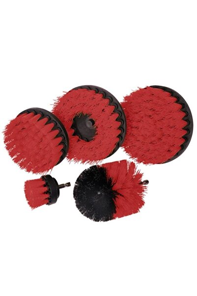 Genel Markalar Banyo Tuvalet Küvet Mutfak Çok Amaçlı Matkap Fırça Seti 5 Adet...