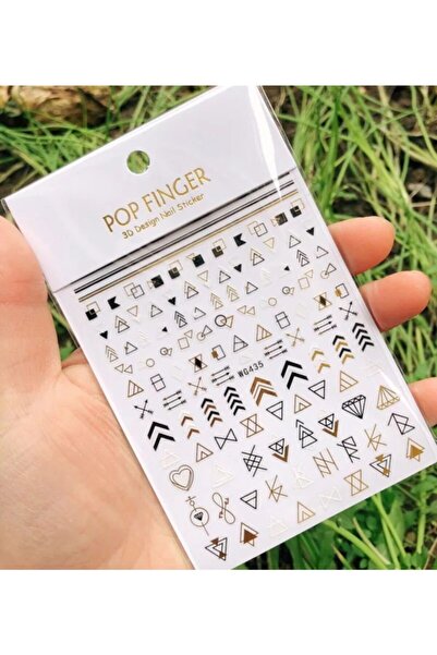 Venalisa Tırnak Sticker Nail Art Süsleme Etiket Wg435
