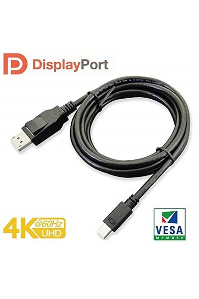 Paugge Marka: Dp 1.2 Vesa Sertifikalı Thunderbolt2 Destekli Mini Displayport Kablo - 2m (entmdp1220