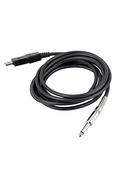 Alfais Marka: 4844 6.3mmu Jack To Çevirici Usb Gitar Adaptör Kablosu Kategori...