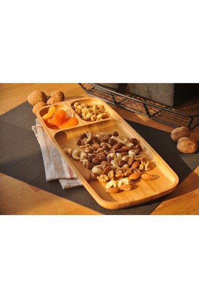 Bambum Flia 3 Compartment Large Serving Plate B2456