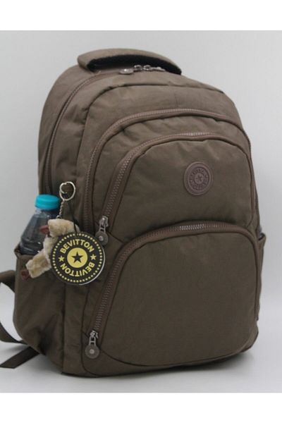 Bevitton Bvt-2100 Mink Αδιάβροχη Σχολική Τσάντα Unisex Καθημερινή Σχολική Τσάντα