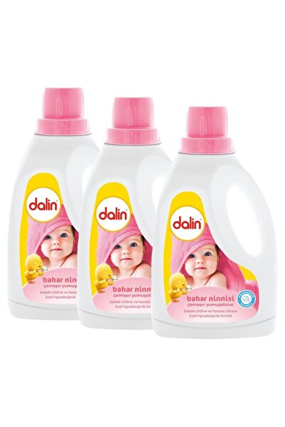 Dalin Sıvı Çamaşır Yumuşatıcısı Bahar Ninnisi 1500 ml 3 Adet