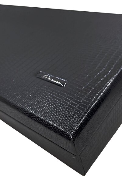 La Pescara Red Italian Silk Tie Steel Cufflinks Men's Set Sks22