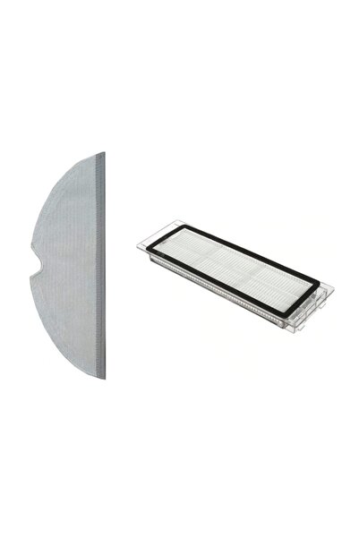 Roborge Roborock S5 Max - 1 φίλτρο Hepa και 1 σετ υφασμάτων σφουγγαρίσματος 2 τεμαχίων