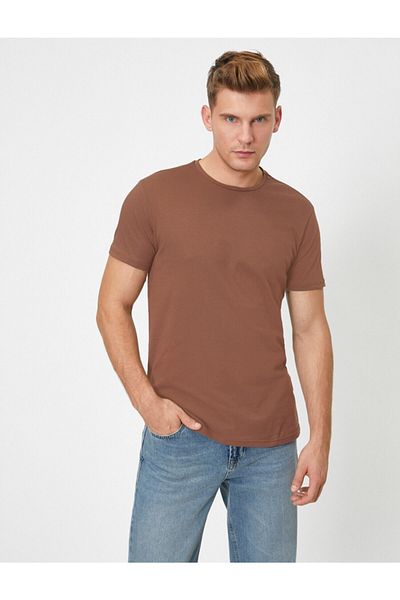 PLA STORE Кафява тениска