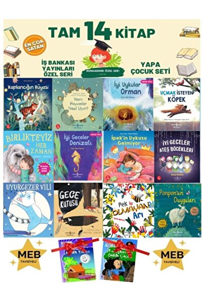 TÜRKİYE İŞ BANKASI KÜLTÜR YAYINLARI Uyku Öncesi - Uyku Masalları - Kaplancığı...