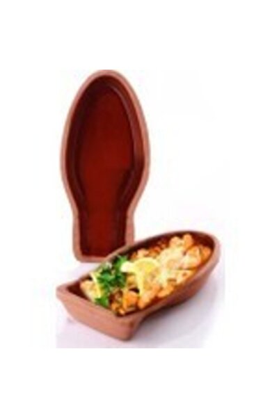 Genel Markalar 2 Li Balık Tava Güveç Içi Sırlı Toprak Güveç